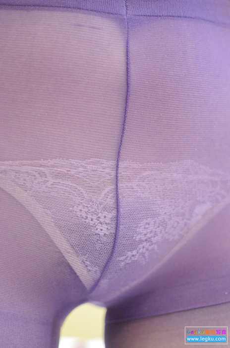 legku原创写真2014.04.25 NO.102性感透明紫色连裤丝袜